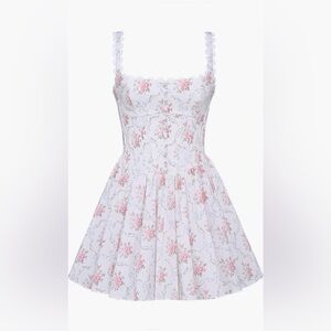 House of CB Sade Floral Mini Dress size Medium